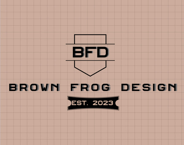 Brown Frog Design