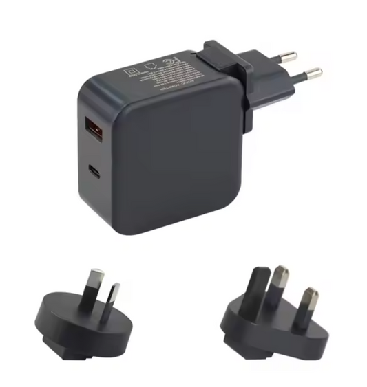 Universal 65W Travel Adapter with USB-C